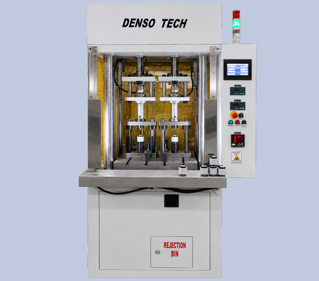 Double station auto assembly press 4 ton for automotive part