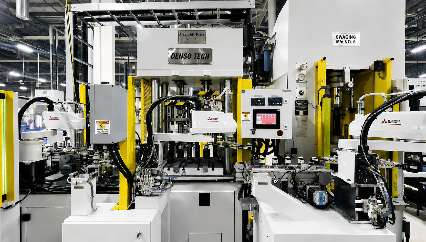 Automatic Pick, Place, Proof Load Test, Assembly & Inspection Cell