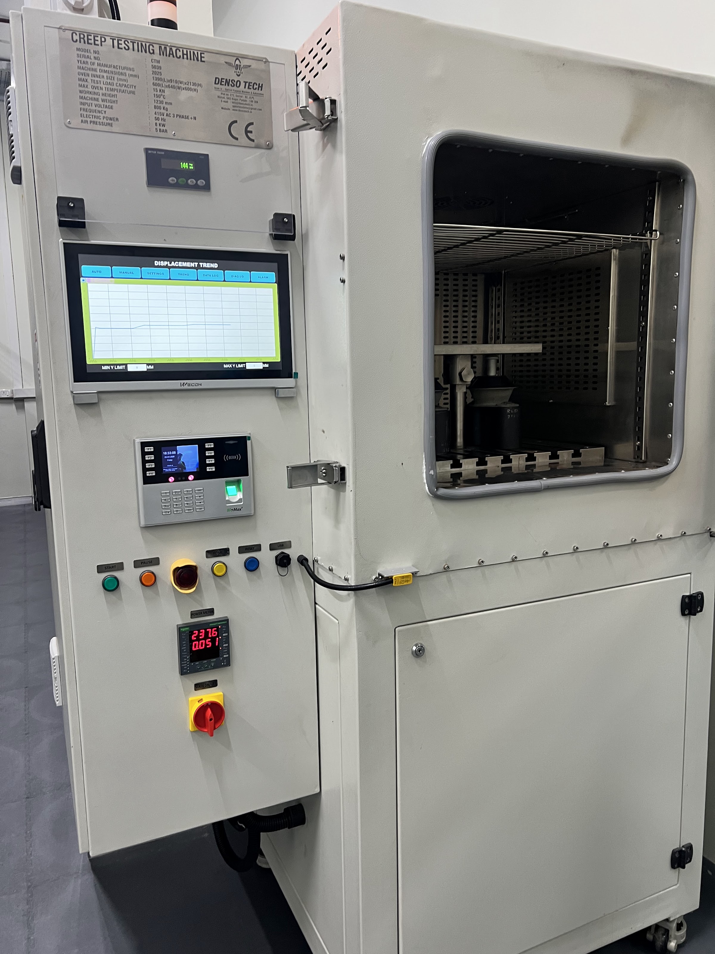 Creep testing machine