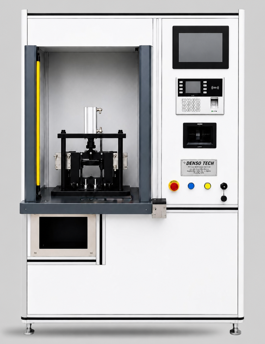 Rubber part assembly machine with vision inspection