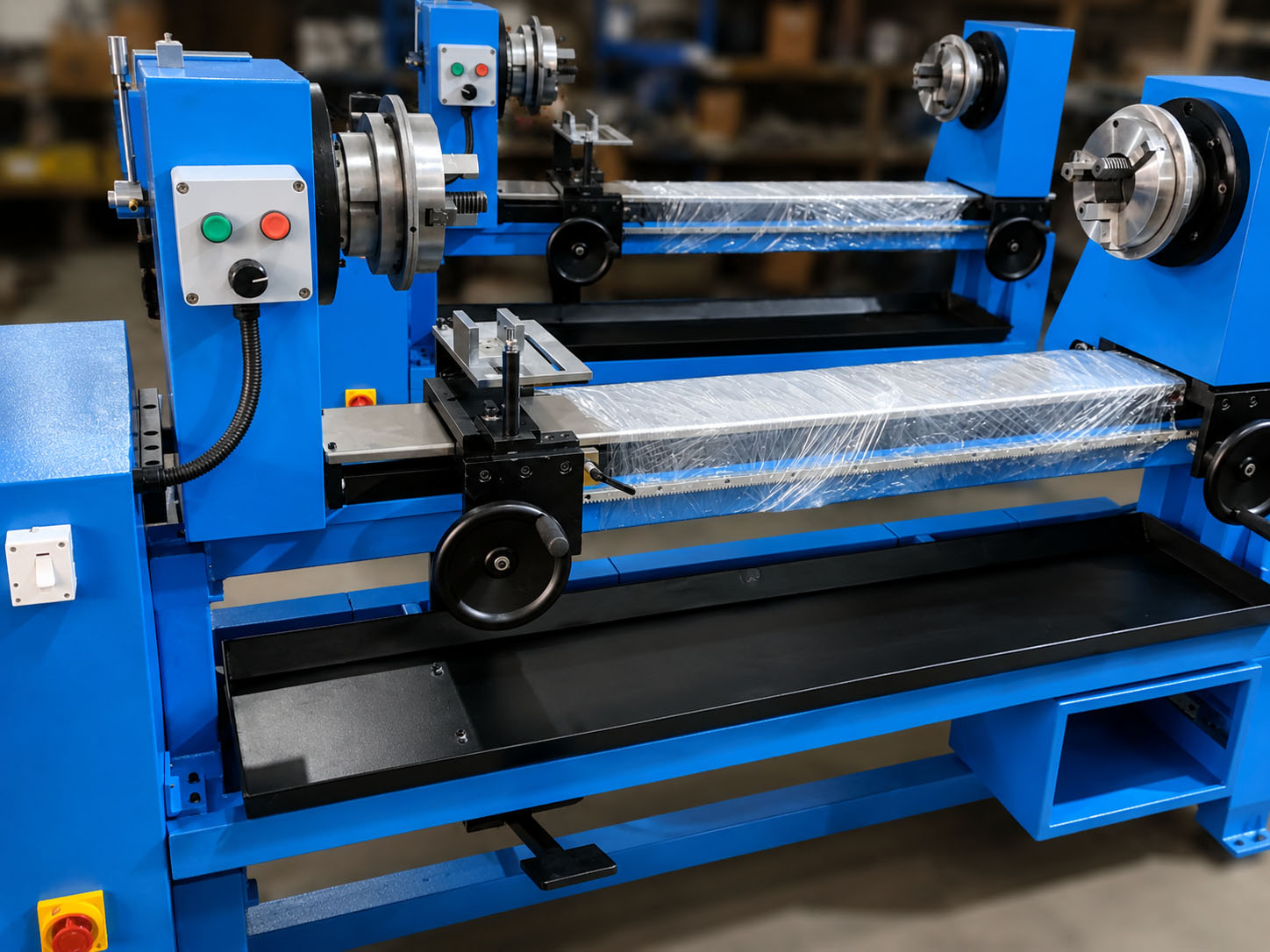 Glass lathe machine