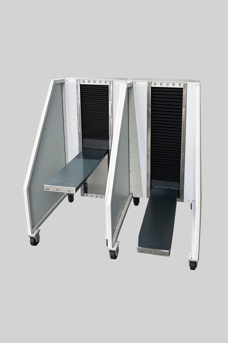 Industrial working tables and bin lifters