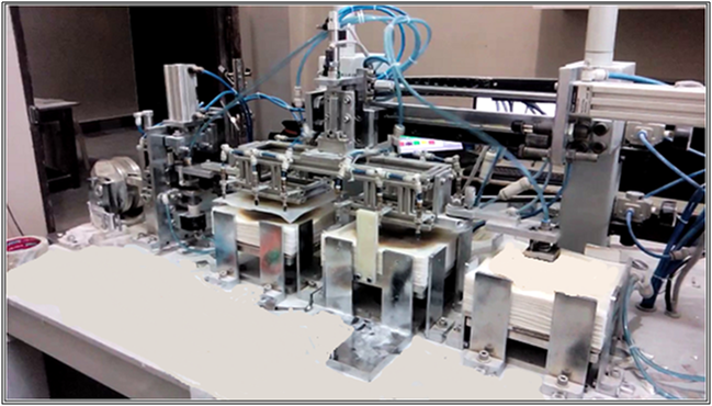 Silver vark packet making machine