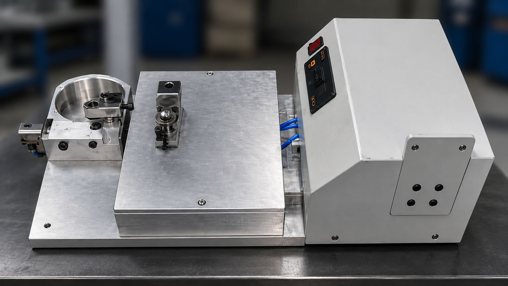 Crown and stem cutting assembly machine for Titan